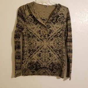 One Girl Who  by Anthropologie Sweater SZ M